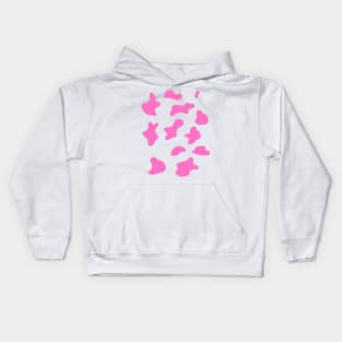 Strawberry Milk , Pink And White Kids Hoodie